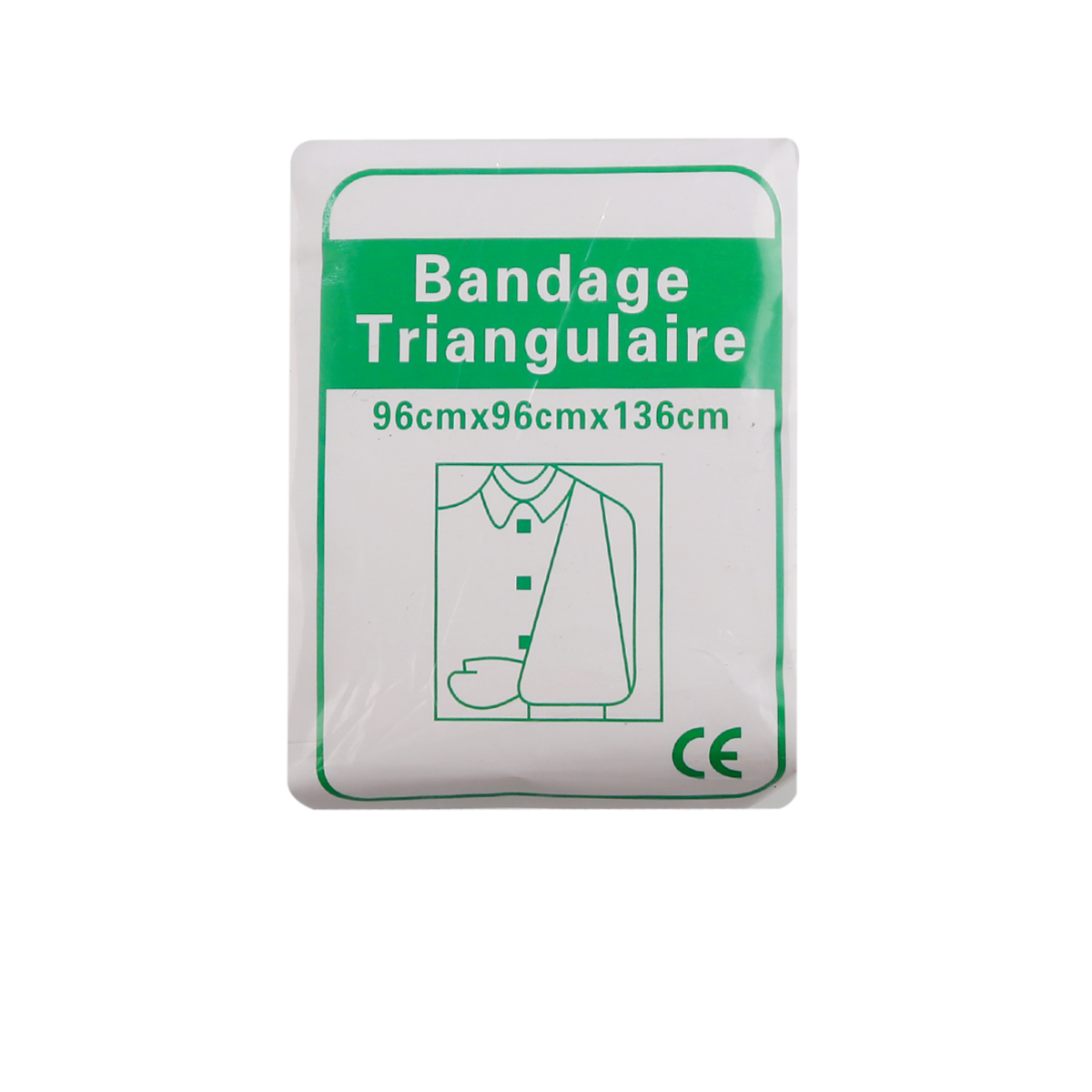 Bandagem triangular, bandagem normal