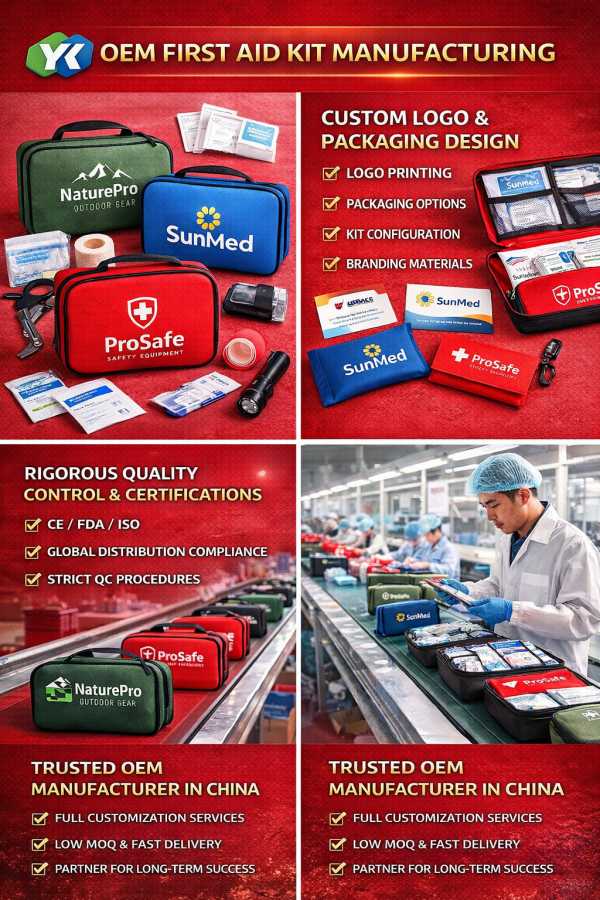 Kits de primeiros socorros OEM: um guia completo para importadores e distribuidores em 2026