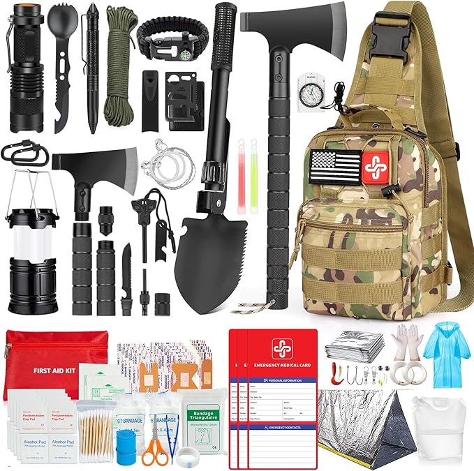 Presentes para papai Men Bushher Fathers Day, Kit de sobrevivência