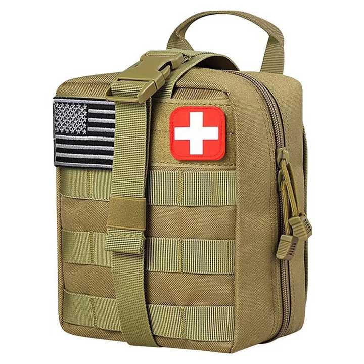 Kit de primeiros socorros médicos militares