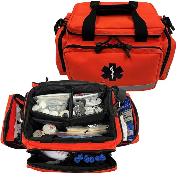 Kit de primeiros socorros de emergência para veículos – Bolsa compacta para resgate e trauma